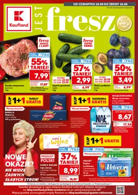 Kaufland gazetka - od 20/08/2026 do 26/08/2026