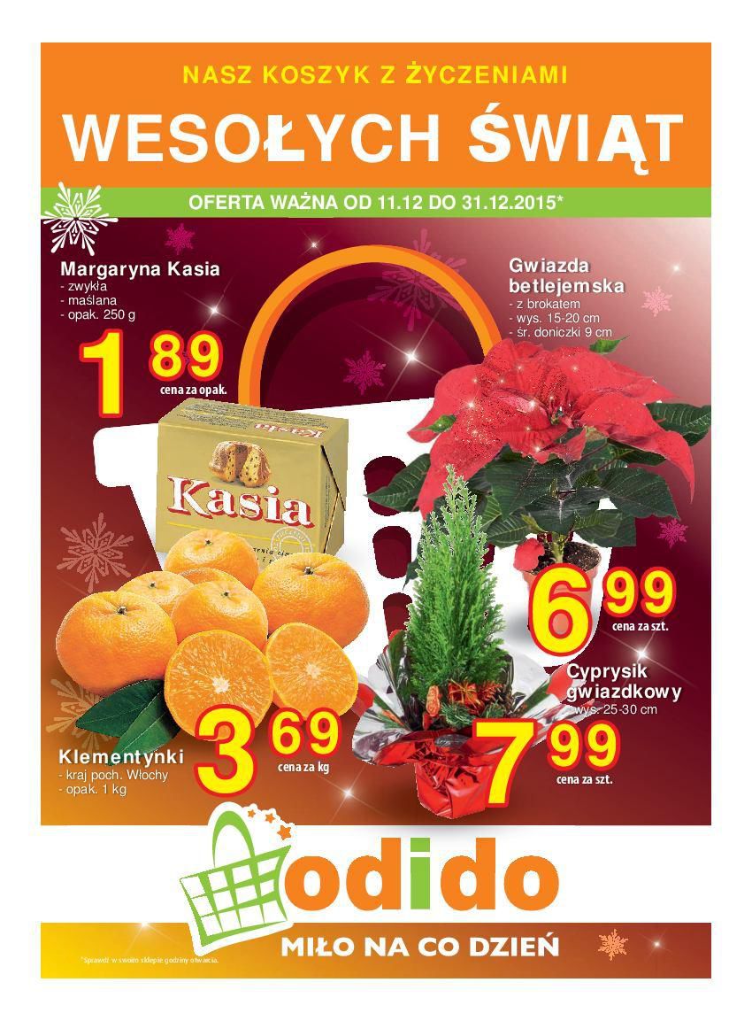Gazetka promocyjna Odido str. 1