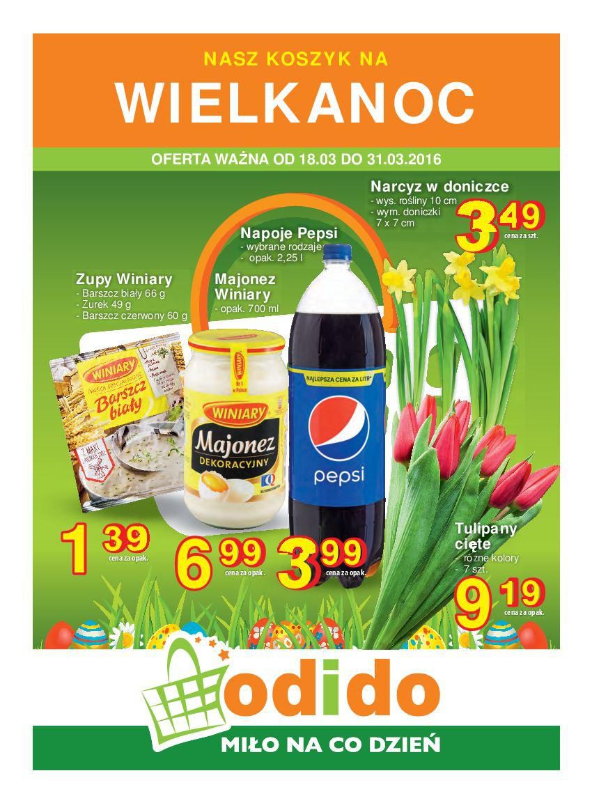 Gazetka promocyjna Odido str. 1